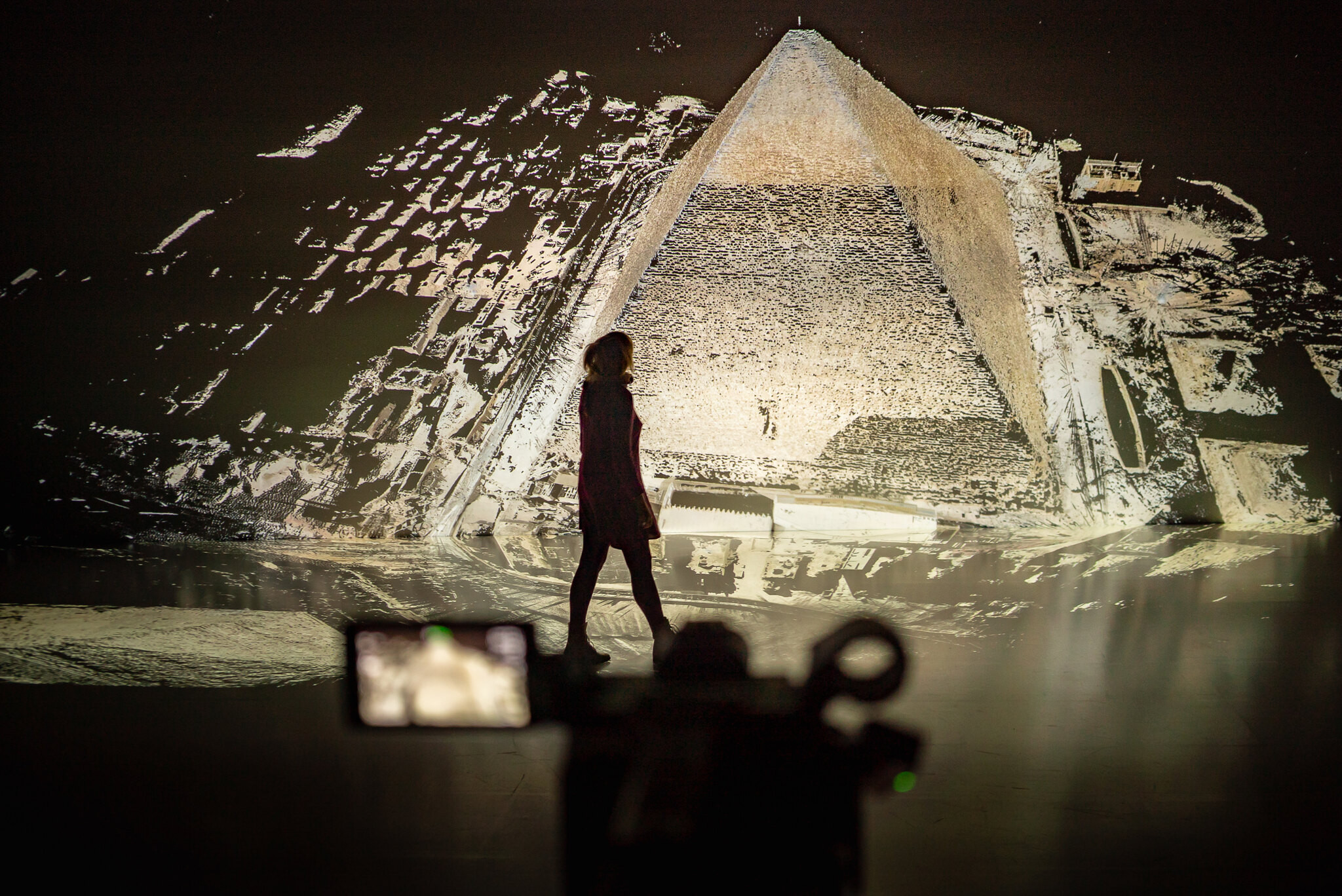 Die Cheops Pyramide in 3D