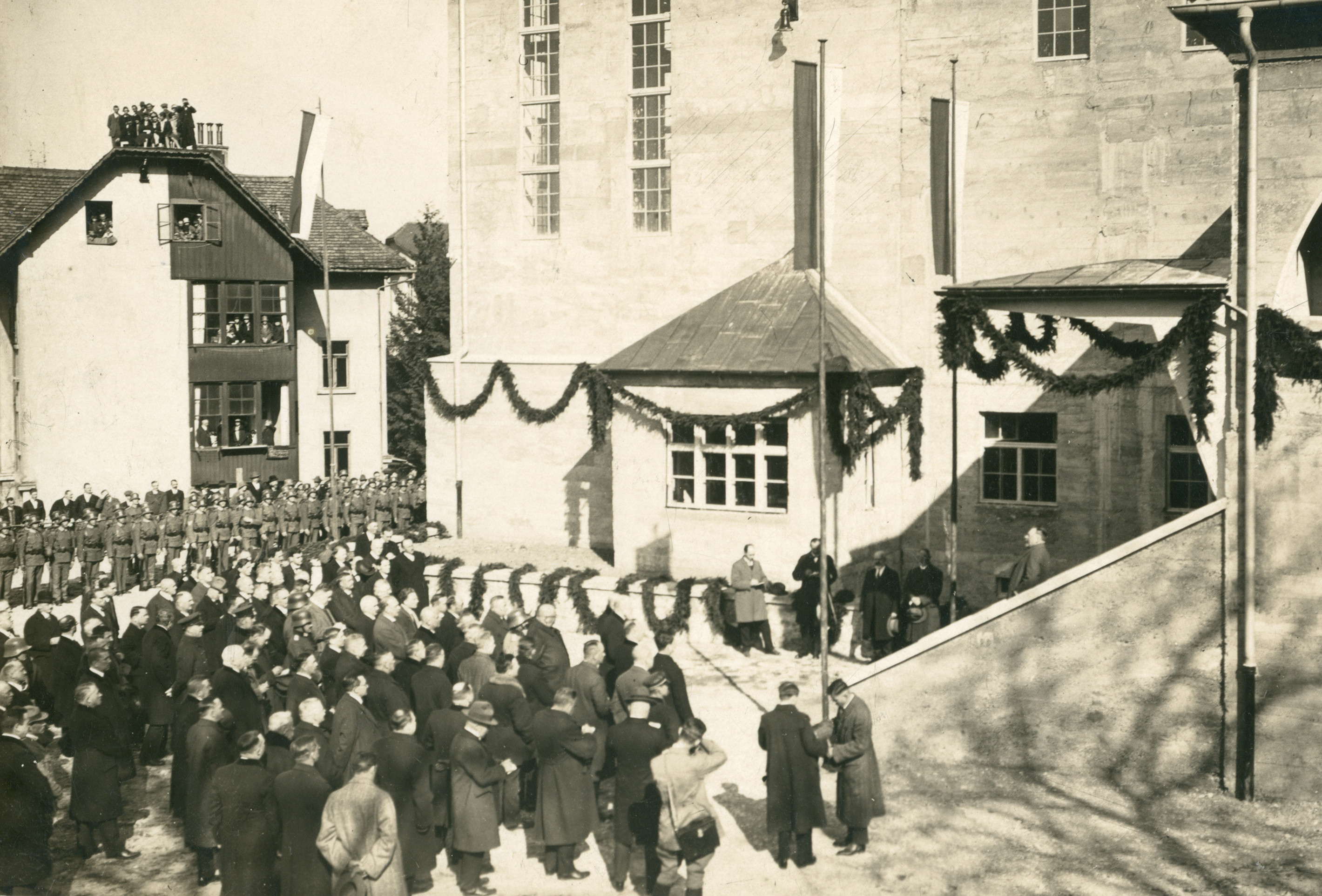Ansprache Bürgermeister Dr. Kinz - Eröffnung der Pfänderbahn 1927