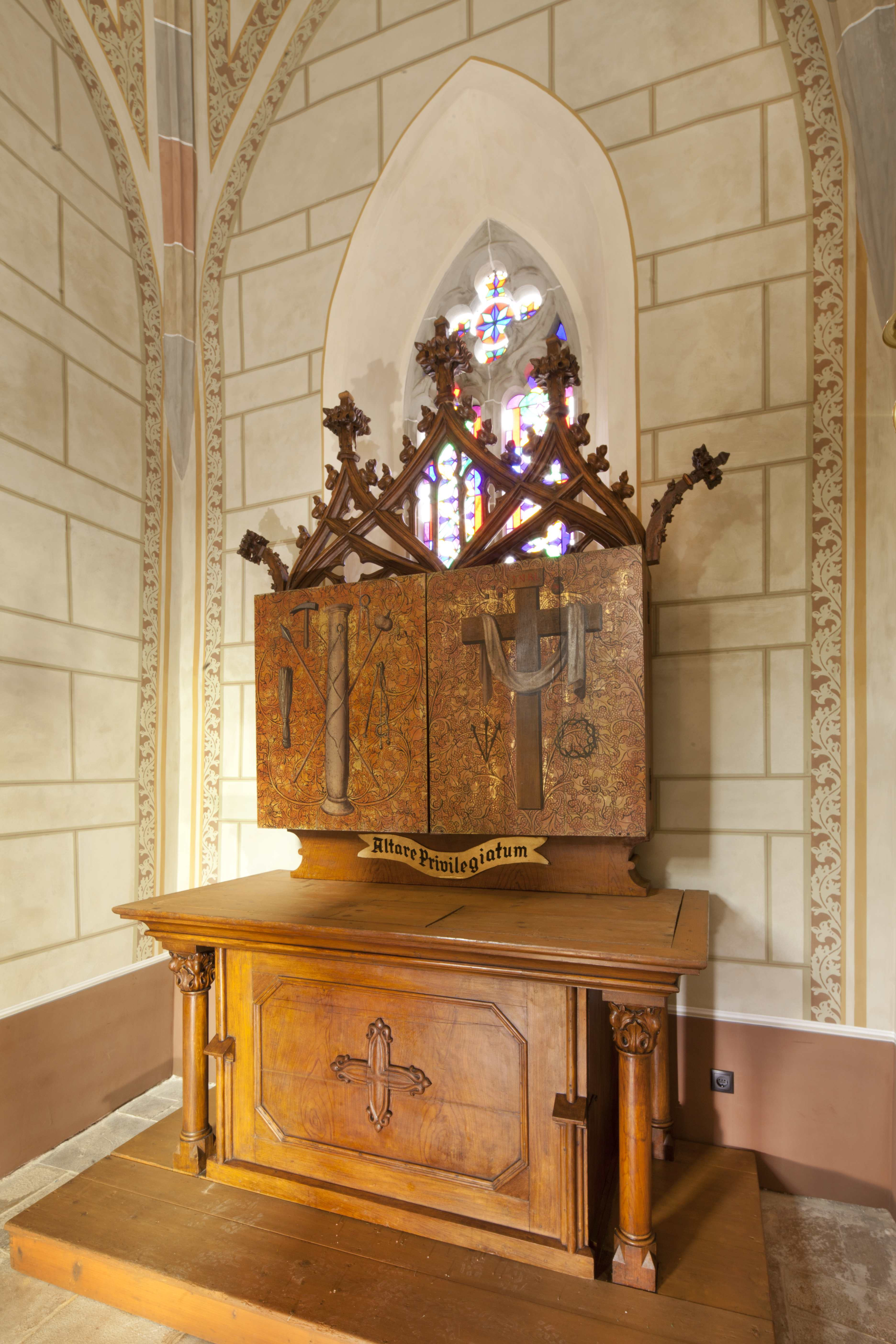 Altar aus Holz