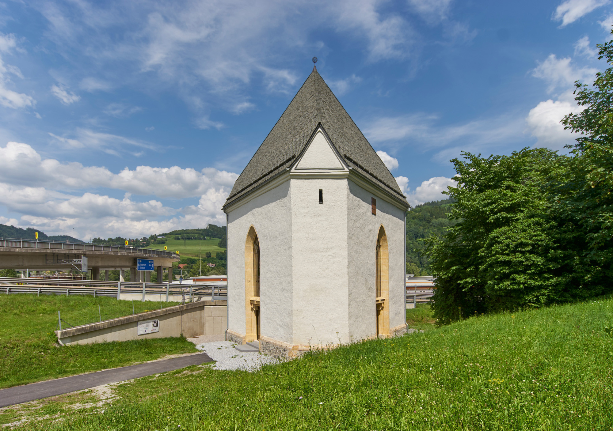 Ansicht der ehemaligen Heiligen-Geist-Kapelle in Bruck an der Mur